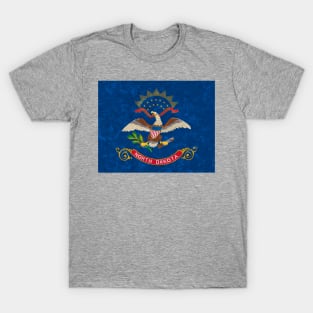 State flag of North Dakota T-Shirt